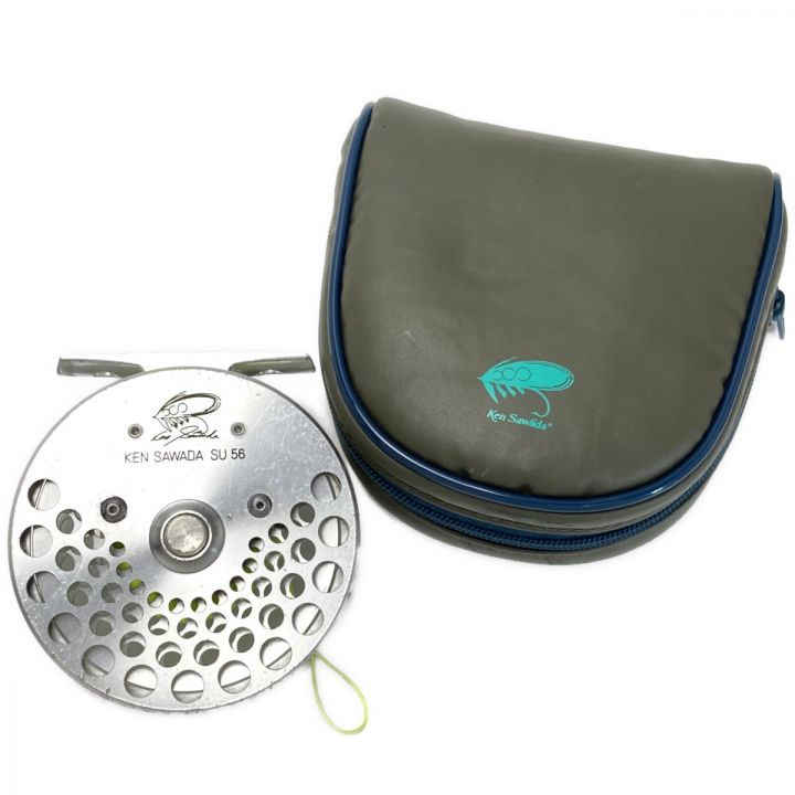 KEN SAWADA SU 56 ＃5 ＃6 SU56 フライリール ケース付き - 中古釣り