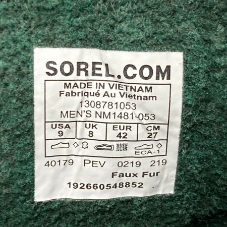  SOREL ソレル ブーツ NM1481-053 ブラウン SIZE 27cm メンズ