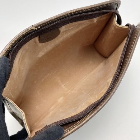  GUCCI グッチ GG クラッチバッグセカンドバッグ 014 122 6063 4023 ベージュ PVC×レザー セカンドバッグ