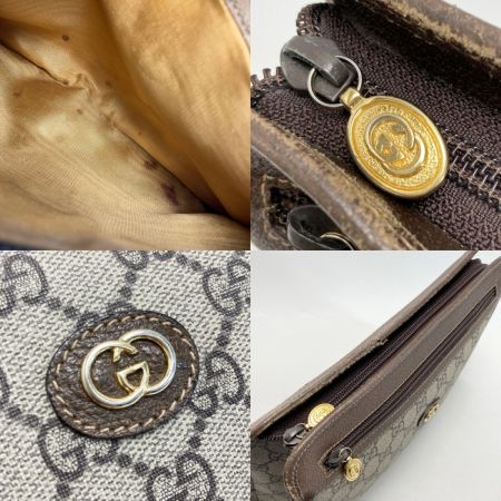  GUCCI グッチ GG クラッチバッグセカンドバッグ 014 122 6063 4023 ベージュ PVC×レザー セカンドバッグ