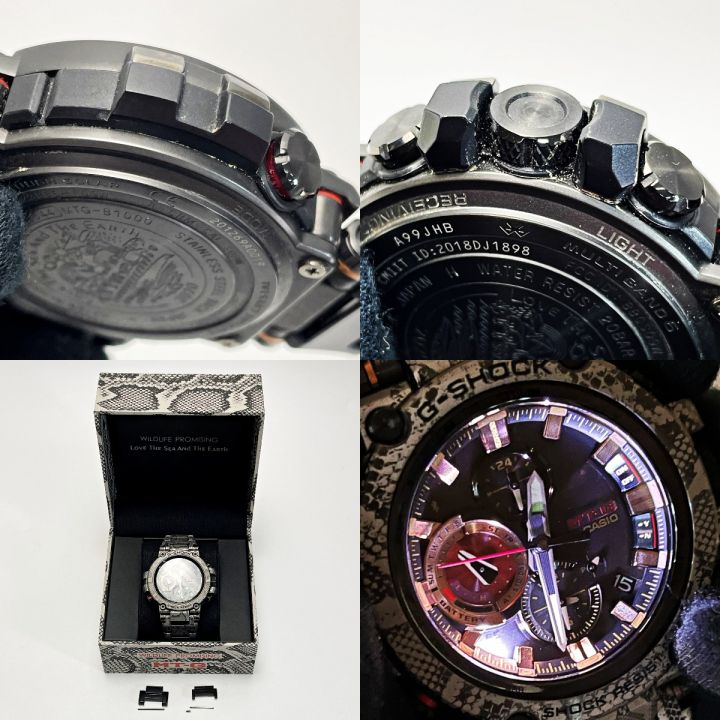 CASIO カシオ G-SHOCK WILDLIFE PROMISING MTG-B1000WLP-1AJR 電波ソーラー メンズ 腕時計  箱有｜中古｜なんでもリサイクルビッグバン