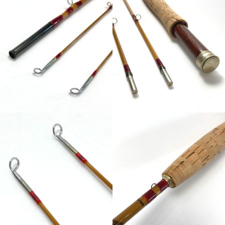  HARDY ハーディー バンブーフライロッド RX122033 パラコナ 7' #4 竿袋・ケース付き