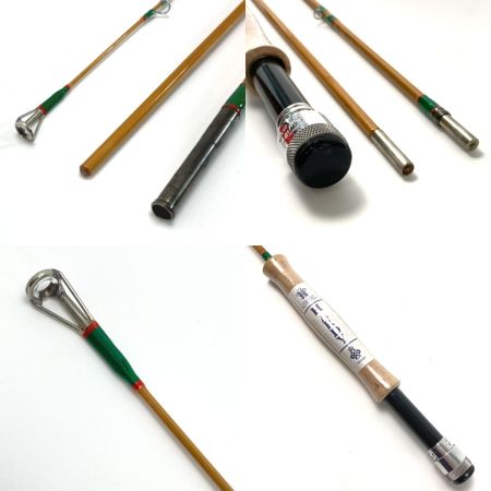  HARDY ハーディー バンブー フライロッド パラコナ #5 6'8 竿袋・ケース付き