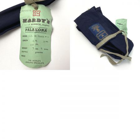  HARDY ハーディー フライロッド IBS 82572 パラコナ レッドトレッドマーク 6’10” ＃5 竿袋・ケース付き