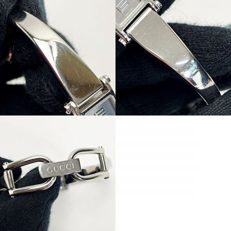  GUCCI グッチ クォーツ 1500L ライトグレー ステンレススチール レディース 腕時計