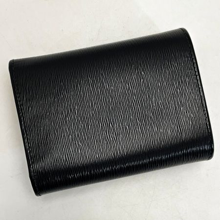  PRADA プラダ 3つ折り財布 1MH025 ブラック トライアングルロゴ レザー レディース ゴールド金具 箱有