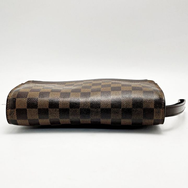 LOUIS VUITTON ルイヴィトン ダミエ サンルイ N51993 エベヌ セカンドバッグ レディース  ゴールド金具｜中古｜なんでもリサイクルビッグバン