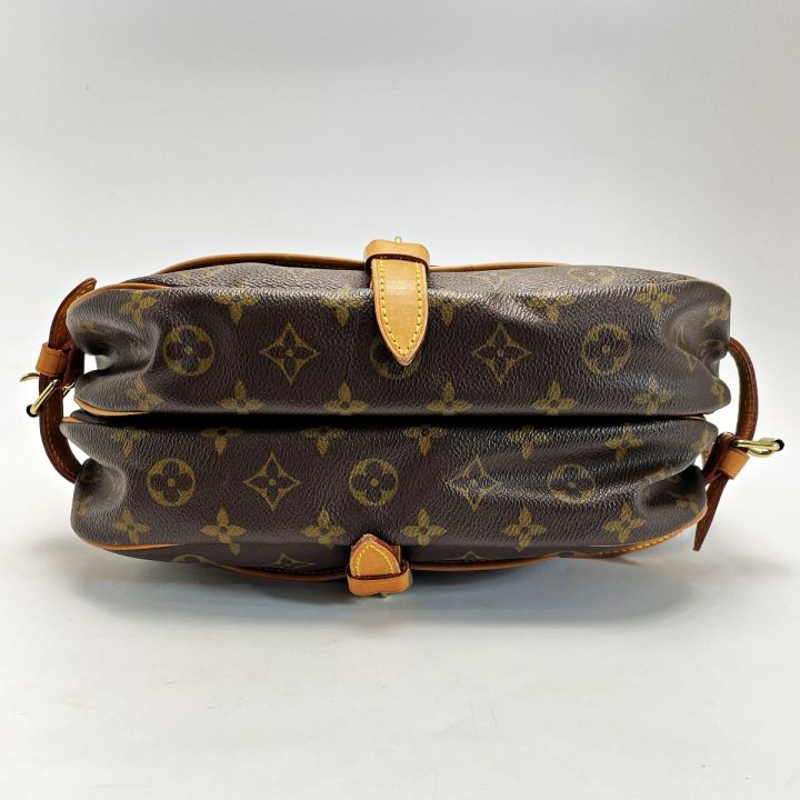 LOUIS VUITTON ルイヴィトン モノグラム ソミュール30 M42256 ブラウン ショルダーバッグ レディース  ゴールド金具｜中古｜なんでもリサイクルビッグバン