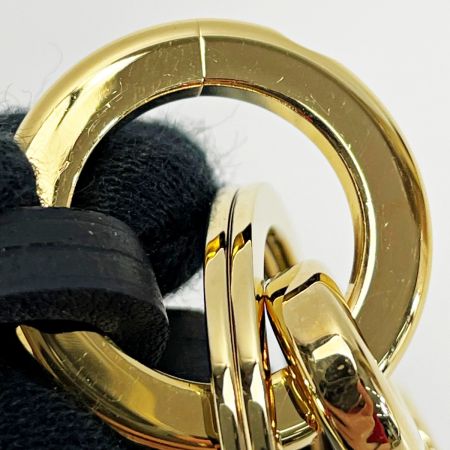  LOEWE ロエベ アナグラム イエロー キーホルダー チャーム レディース ゴールド金具