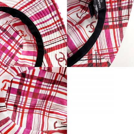  CHANEL シャネル ココマーク バケットハット サイズM ブラック 帽子