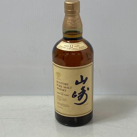 【北海道内限定発送】 YAMAZAKI 山崎/サントリー  【未開封品】山崎12年【赤箱】 SYA1N 未開栓