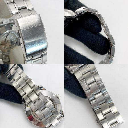  ORIENT オリエント オリエントスター セミスケルトン RK-AT0002L ネイビー 自動巻き メンズ 腕時計 箱・取説有