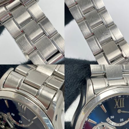  ORIENT オリエント オリエントスター セミスケルトン RK-AT0002L ネイビー 自動巻き メンズ 腕時計 箱・取説有