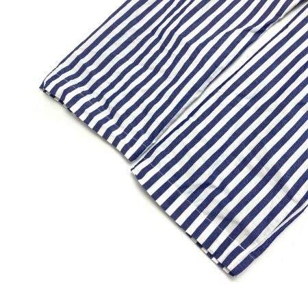  denier シャツ ストライプ柄 サイズ フリー レディース 283013 ブルー×ホワイト