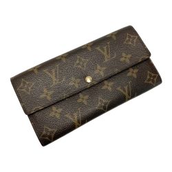 ☆☆ LOUIS VUITTON ルイヴィトン モノグラム ポルトフォイユ・サラ M61734 2つ折り財布 長財布 Bランク