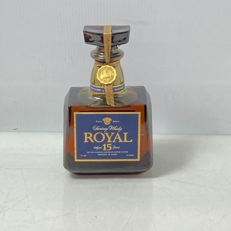 【北海道内限定発送】 ROYAL サントリーローヤル 【未開封品】サントリー　ローヤル　15年　ブルーラベル 未開栓