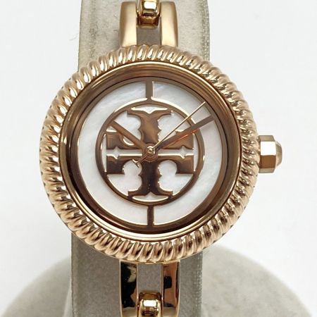 TORY BURCH トリーバーチ チェンジベゼルウォッチ 5色 TBW4037 シェル文字盤 クォーツ レディース 腕時計  箱有｜中古｜なんでもリサイクルビッグバン