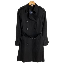 ☆☆ BURBERRY LONDON バーバリーロンドン トレンチコート ライナー付き サイズ 36 レディース ブラック Bランク