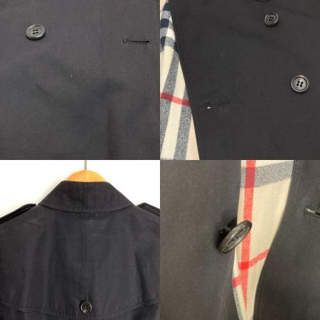  BURBERRY LONDON バーバリーロンドン トレンチコート ライナー付き サイズ 36 レディース ブラック