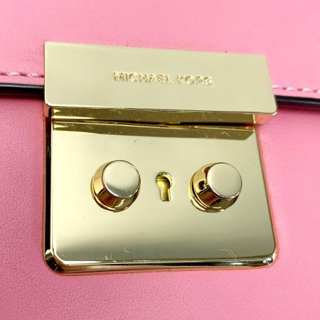  MICHAEL KORS マイケルコース レザー ジェットセット 32S6GSLC4L ピンク ショルダーバッグ レディース