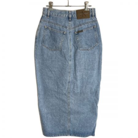  Calvin Klein カルバンクライン デニムスカート W63 レディース 107-5SA1710 スカイブルー