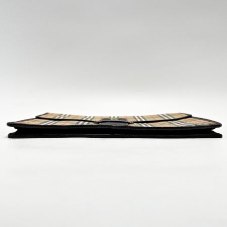  Burberrys バーバリーズ クラッチバッグ バーバリーチェック キャンバス×レザー レディース