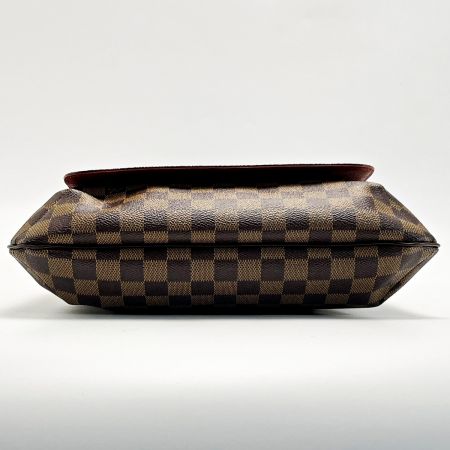  LOUIS VUITTON ルイヴィトン ダミエ ミュゼット N51302 ブラウン ショルダーバッグ レディース ゴールド金具 布袋有