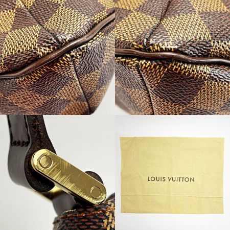  LOUIS VUITTON ルイヴィトン ダミエ ミュゼット N51302 ブラウン ショルダーバッグ レディース ゴールド金具 布袋有