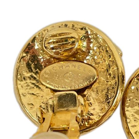  CHANEL シャネル アクセサリー イヤリング レディース メッキ 94P ゴールド