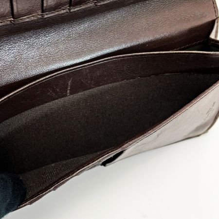  Christian Dior クリスチャンディオール トロッター サドルウォレット 02LU 1014 ブラウン 長財布 ラスタ レディース