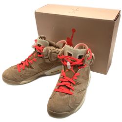 ☆☆ NIKE ナイキ AIR JORDAN 6 RETRO SP スニーカー DH0690-200 ベージュ SIZE 28cm メンズ 箱付き Bランク