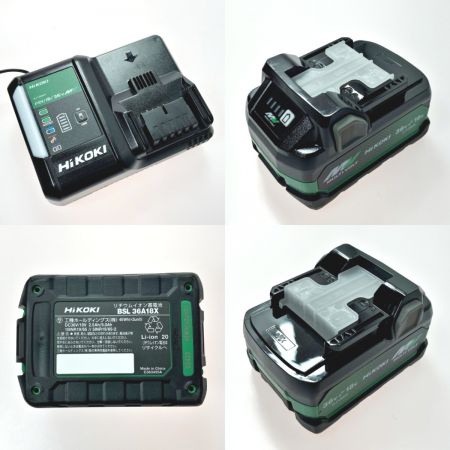  HiKOKI ハイコーキ コードレスインパクトドライバ アグレッシブグリーン WH18DC2XP グリーン