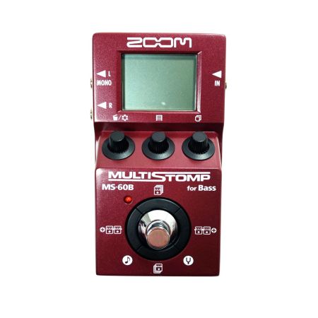  ZOOM ズーム ベースエフェクター MS-60B 箱・取説付