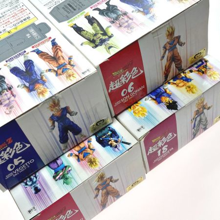   ドラゴンボール 超彩色カラーリング フィギュア×4個セット フィギュア