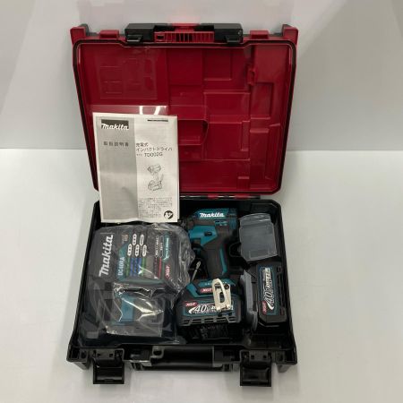  MAKITA マキタ インパクトドライバ TD002GRDX ブルー 未使用品