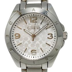 ☆☆ COACH コーチ シグネチャー CA.67.7.14.0689 腕時計 クォーツ レディース Cランク