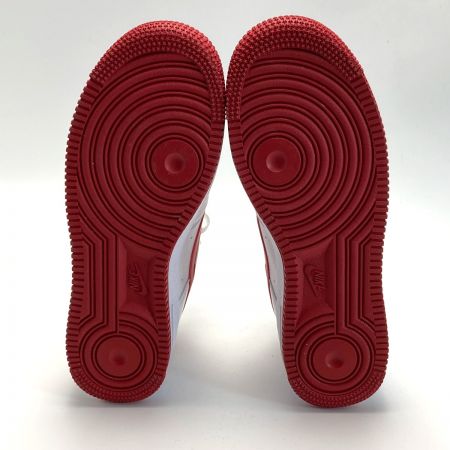  NIKE ナイキ AIR FORCE 1 ネクスト ネイチャー スニーカー DV3808-105 ホワイト×レッド  SIZE 25.5cm メンズ