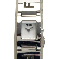 ☆☆ FENDI フェンディ オロロジ ステラ 3150L ホワイト クォーツ レディース 腕時計 箱有 Cランク