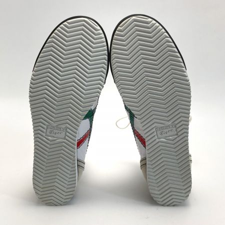  Onitsuka Tiger オニツカタイガー スニーカー SIZE 24.5cm ユニセックス 1183B530 ホワイト×グリーン×レッド