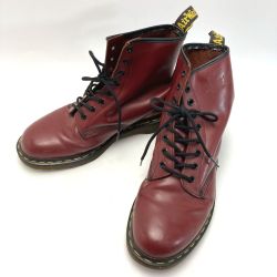 ☆☆ Dr.Martens ドクターマーチン 8ホールブーツ サイズ 不明 メンズ CHERRY RED Cランク
