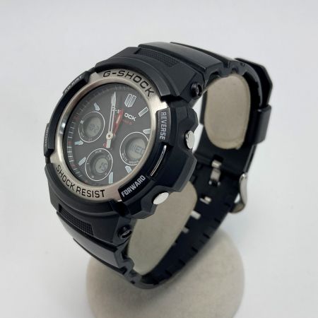  CASIO カシオ G-SHOCK M100シリーズ アナデジ AWG-M100-1AJF 電波ソーラー メンズ 腕時計