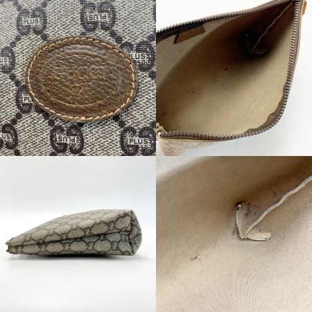  GUCCI グッチ グッチ プラス コスメ ポーチ ブラウン系 ポーチ  レディース