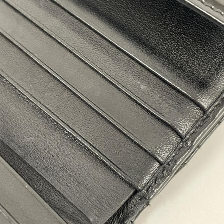  Christian Dior クリスチャンディオール 三つ折り財布 レディース カナージュ 02.LU.1008 ブラック