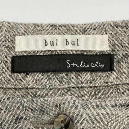  BUL BUL×Studio CLIP ジャケット BK9004180 グレー サイズ 不明 レディース
