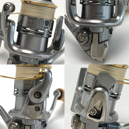  SHIMANO シマノ 11 ツインパワー C2000S 02690 カスタムハンドル スピニングリール