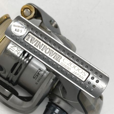  SHIMANO シマノ 11 ツインパワー C2000S 02690 カスタムハンドル スピニングリール