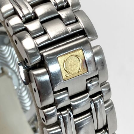  OMEGA オメガ シーマスター 120M デイト 2511.80 ブルー クォーツ メンズ 腕時計 Seaｍaster