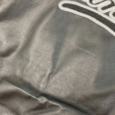  MLB スタジャン ジャケット サイズ L メンズ ブラック×ホワイト