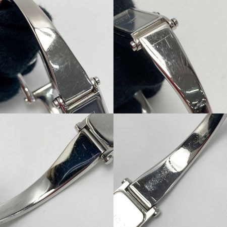  GUCCI グッチ バングルウォッチ 1500L ブラック クォーツ レディース 腕時計