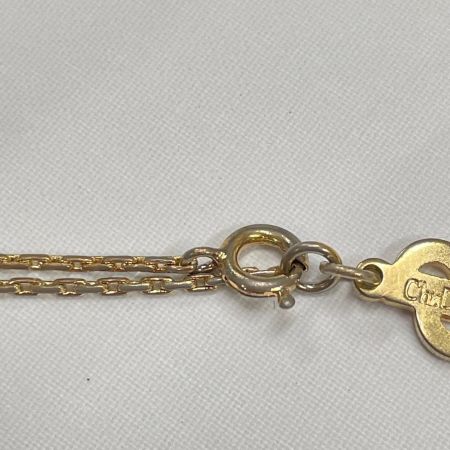  Christian Dior クリスチャンディオール ネックレス CDロゴ ゴールド